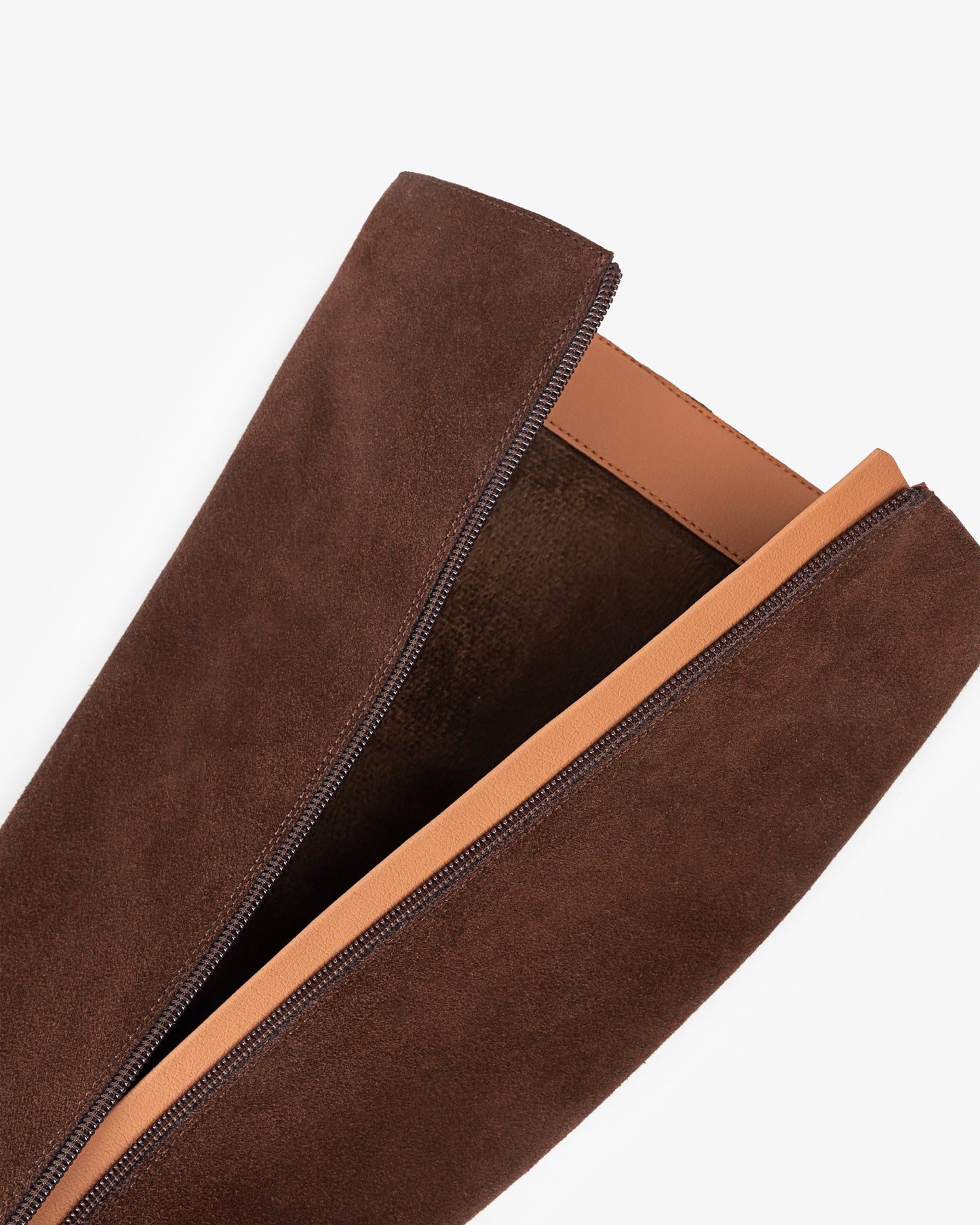 BOTA ALTA DE SERRAJE MARRON