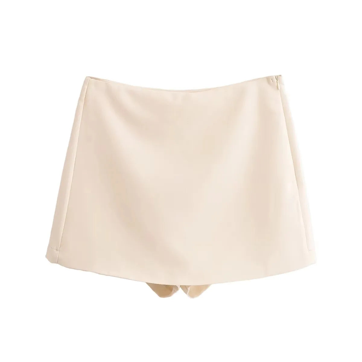 FALDA PANTALON DE PRIMAVERA DE TALLE ALTO
