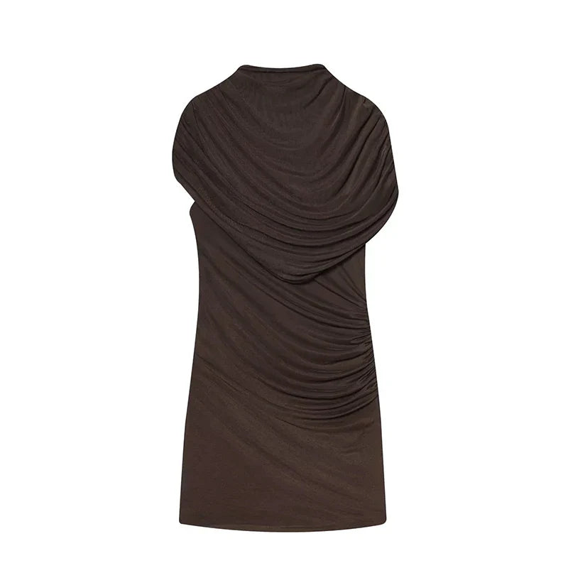VESTIDO AJUSTADO DE PATCHWORK