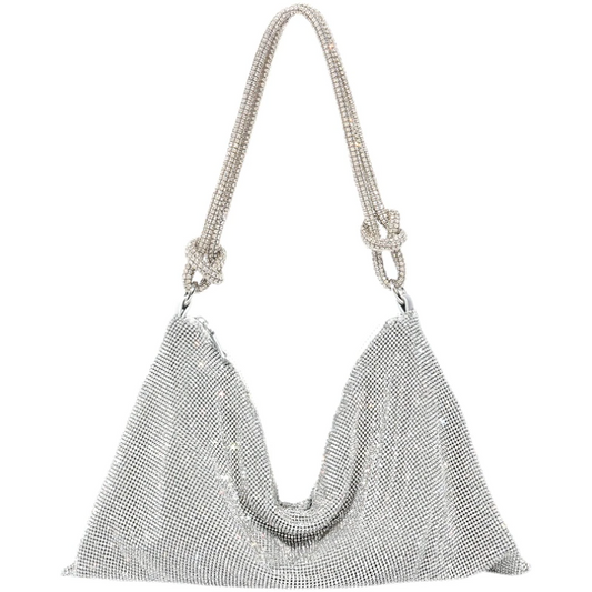 BOLSO LISA CON PEDRERIA