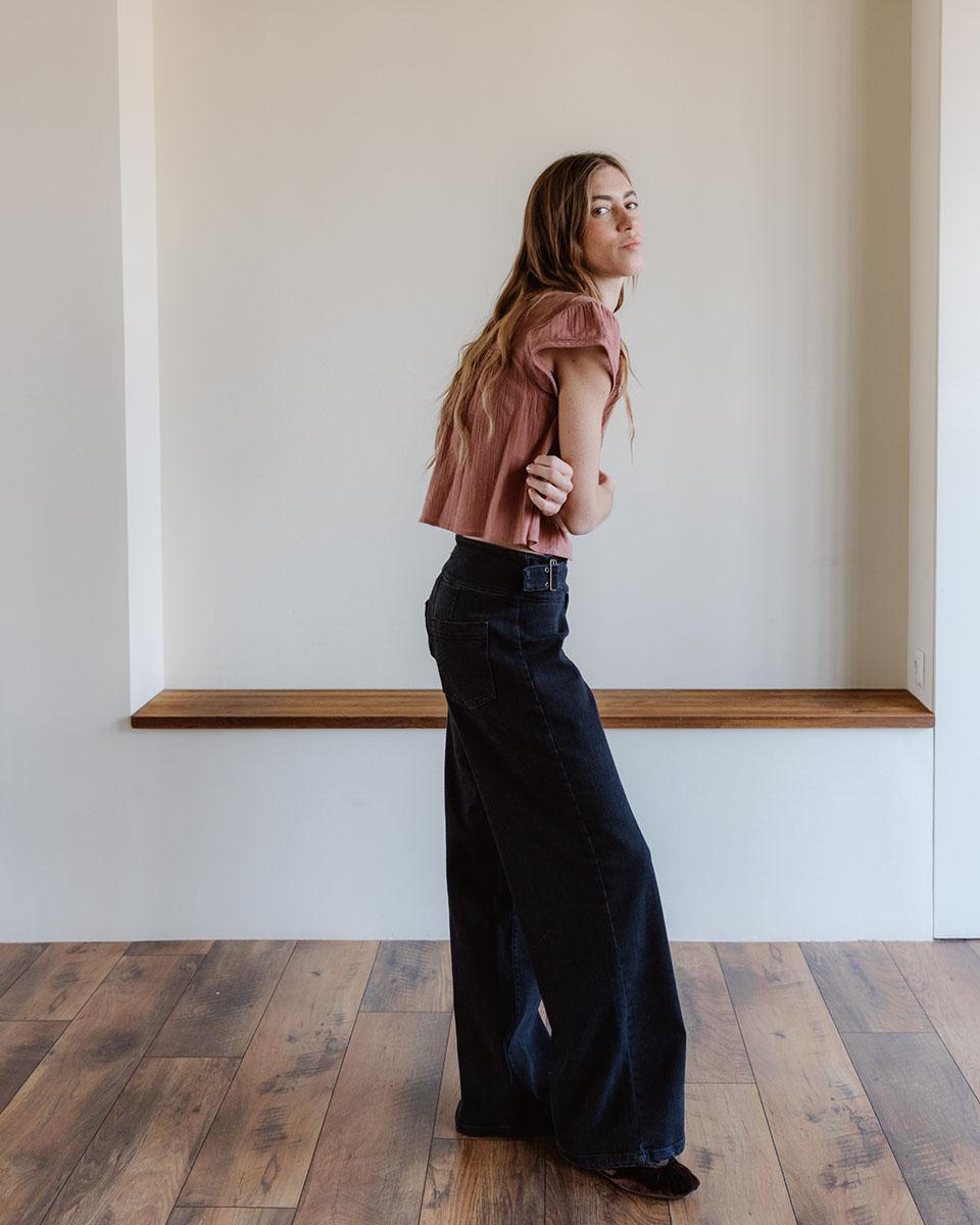 PANTALON CINTURON HEBILLA LATERAL
