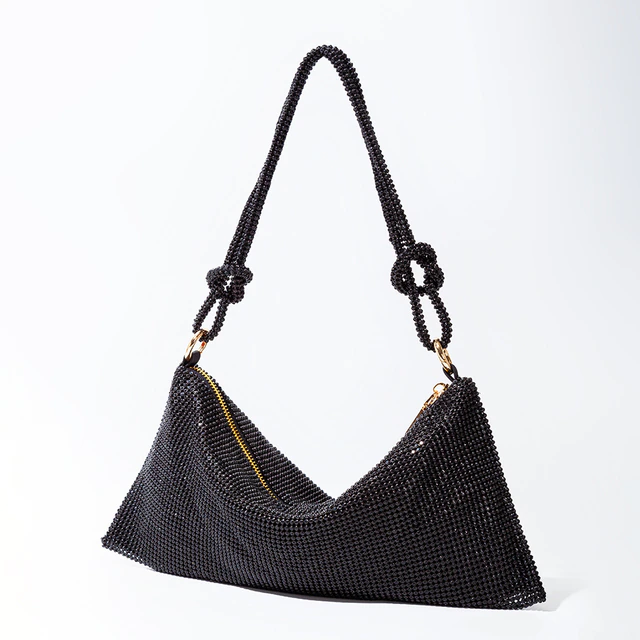 BOLSO LISA CON PEDRERIA