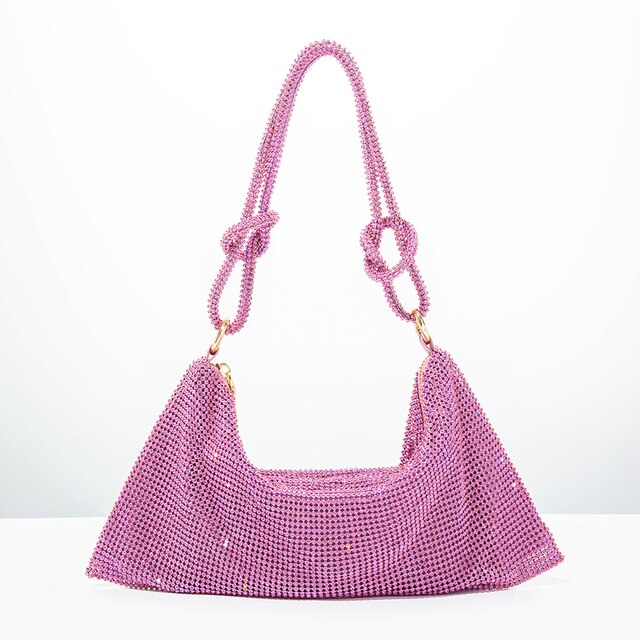 BOLSO LISA CON PEDRERIA