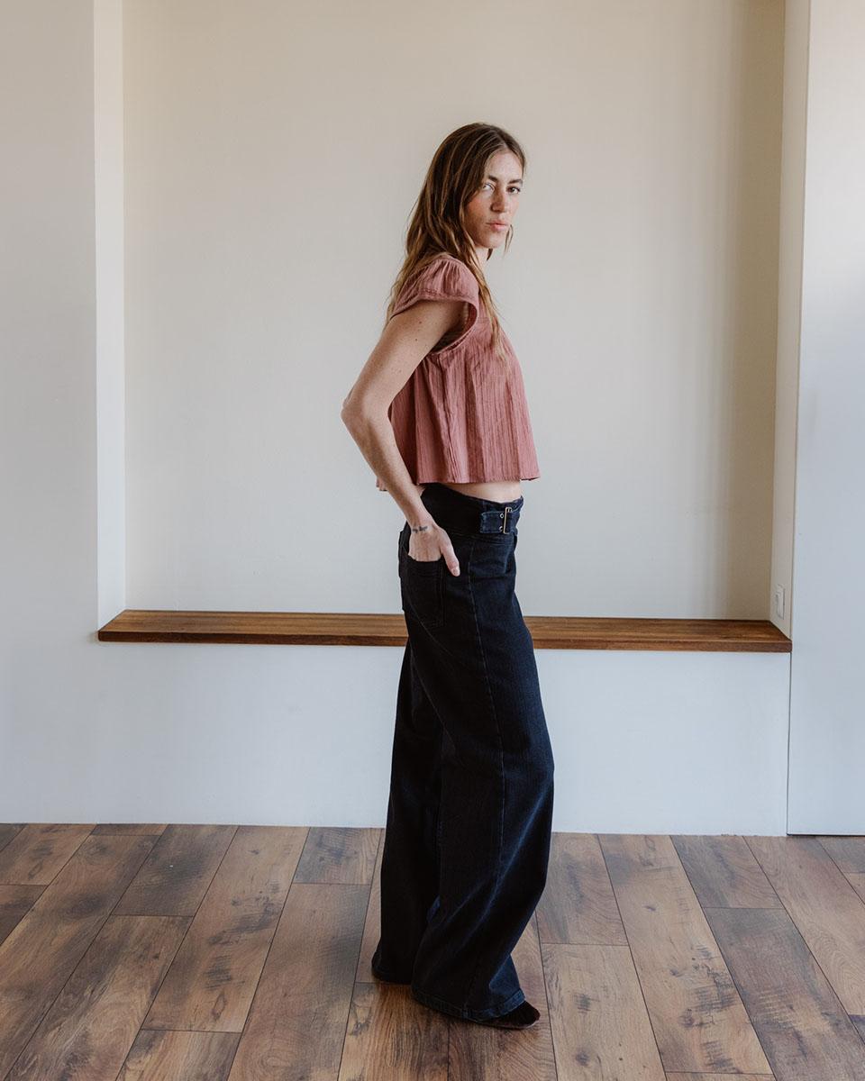 PANTALON CINTURON HEBILLA LATERAL