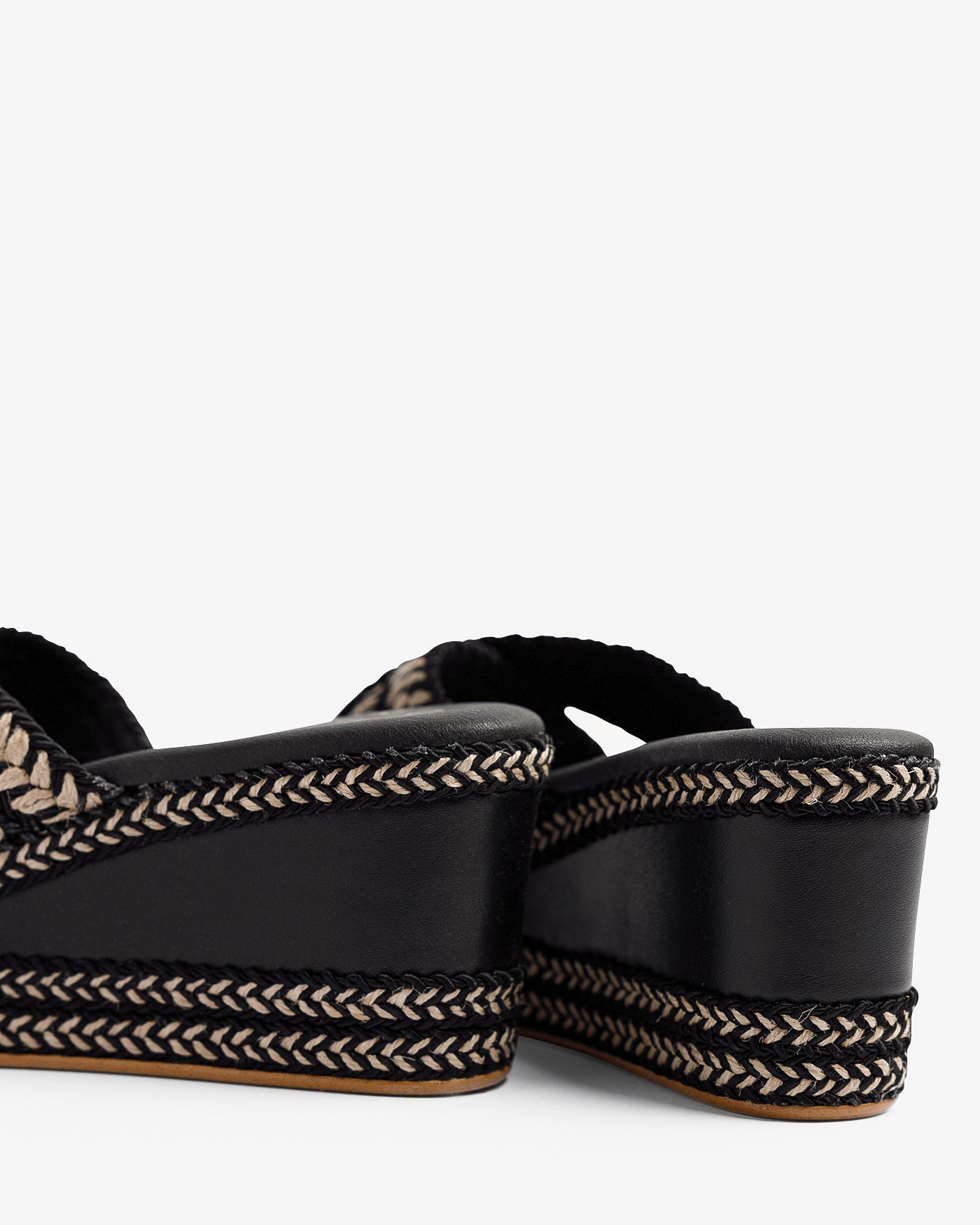 SANDALIA ALBUFERA YUTE NEGRO