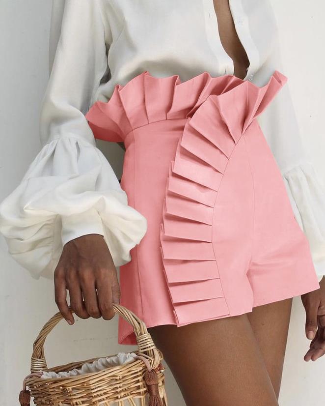 PANTALONES CORTOS ELEGANTES