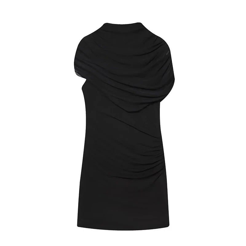 VESTIDO AJUSTADO DE PATCHWORK
