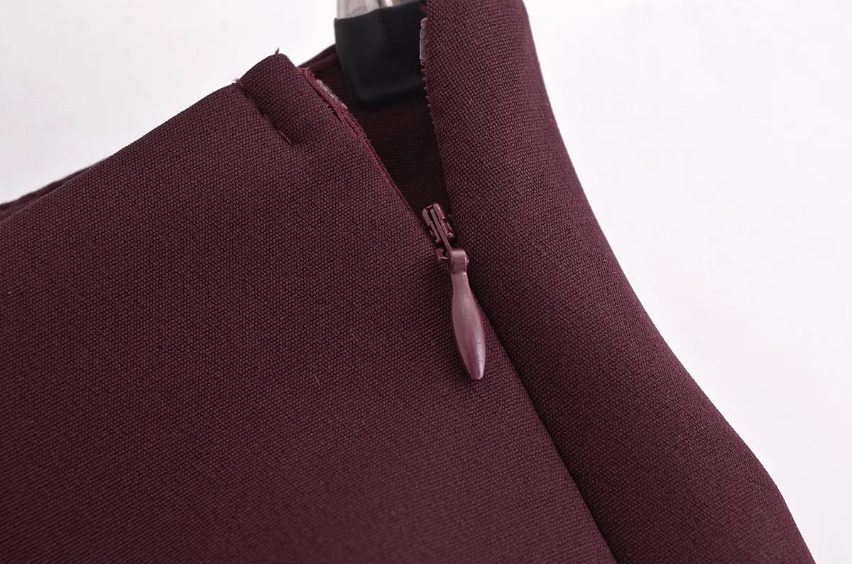 FALDA PANTALON DE PRIMAVERA DE TALLE ALTO