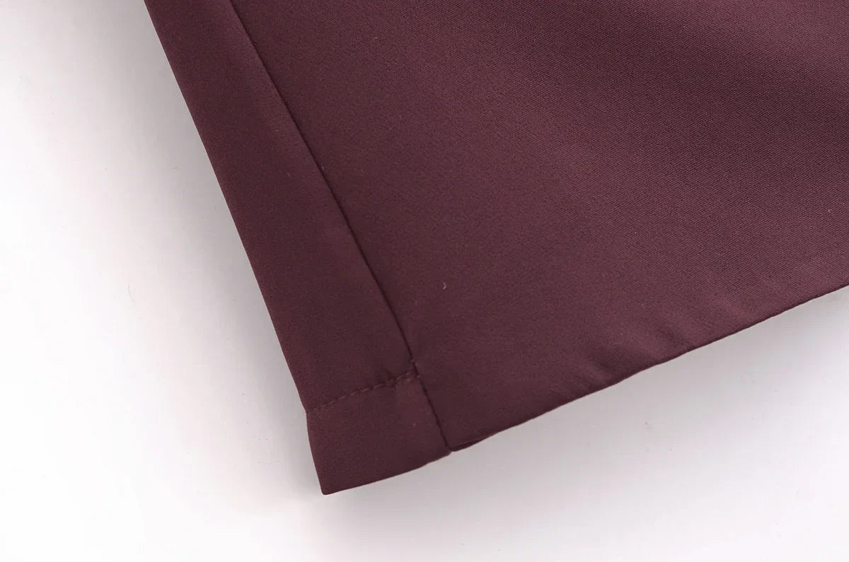 FALDA PANTALON DE PRIMAVERA DE TALLE ALTO
