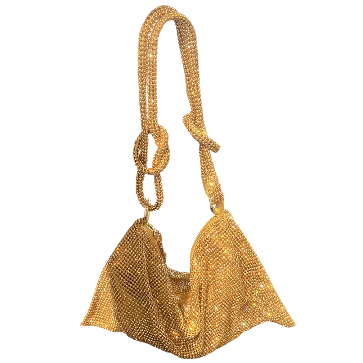 BOLSO LISA CON PEDRERIA